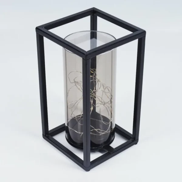 hofstein lampe solaire Aracaju LED Noir, 30 lumières* Lampes Modernes
