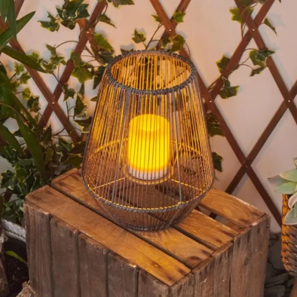 hofstein lampe solaire Mendola LED Gris, 1 lumière* Lampes Modernes