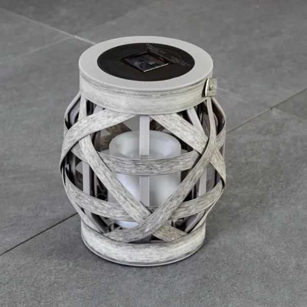 hofstein lampe solaire Roanoke LED Gris, 1 lumière* Lampes Modernes