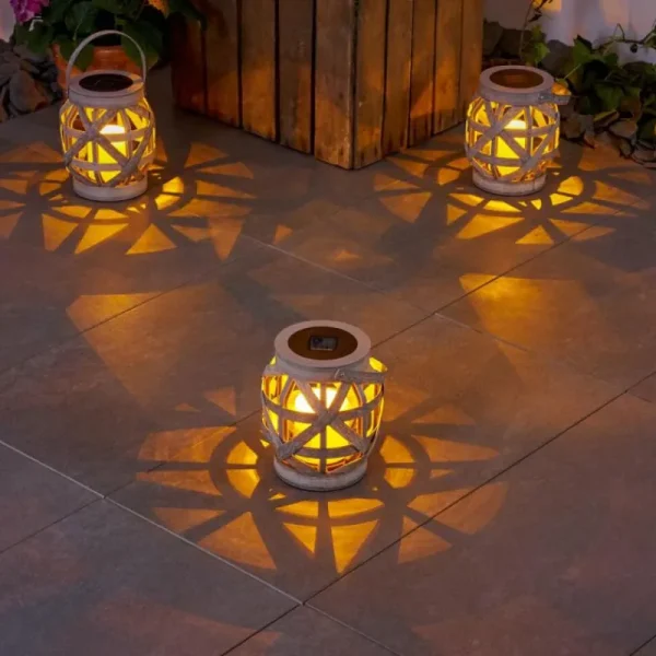hofstein lampe solaire Roanoke LED Gris, 1 lumière* Lampes Modernes