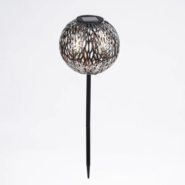 hofstein lampe solaire Samoao LED Cuivre, Noir, Argenté, 1 lumière* Lampes Modernes