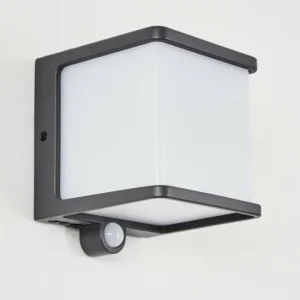 hofstein Lampe solaires Burseryd LED Anthracite, 1 lumière, Détecteur de mouvement* Lampes Modernes