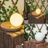 hofstein Lampe solaires Centrache LED Brun, 1 lumière* Lampes Modernes