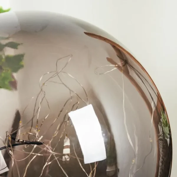 hofstein Lampe solaires Pollenca LED Noir, 50 lumières* Lampes Modernes