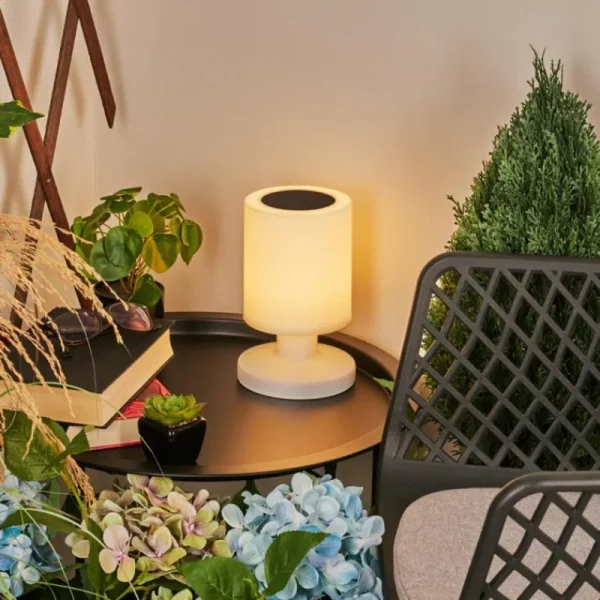 hofstein Lampe solaires Pontaut LED Blanc, 1 lumière* Lampes Modernes
