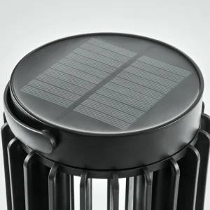 hofstein Lampe solaires Rossina LED Noir, 1 lumière* Lampes Modernes