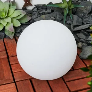hofstein Lampe solaires Ykullen LED Noir, 1 lumière, Télécommandes, Changeur de couleurs* Lampes Modernes