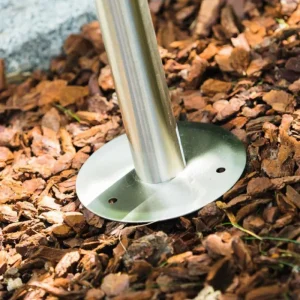 hofstein Lampe sur pied d'extérieur MOSKAU Acier inoxydable, 1 lumière* Lampes Modernes