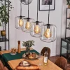 hofstein Lauden Suspension Clair, 4 lumières* Lampes En Verre