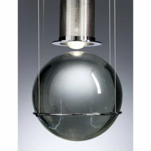 Luminaires Tecnolumen Le tre streghe Tecnolumen Lampe pendante LED Chrome, 1 lumière* Lampes En Verre