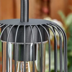 hofstein Lejonbacken Luminaire extérieur, Eclairage de chemin Noir, 1 lumière* Lampes Modernes
