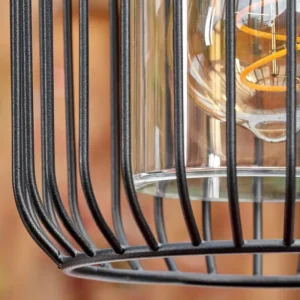 hofstein Lejonbacken Luminaire extérieur, Eclairage de chemin Noir, 1 lumière* Lampes Modernes