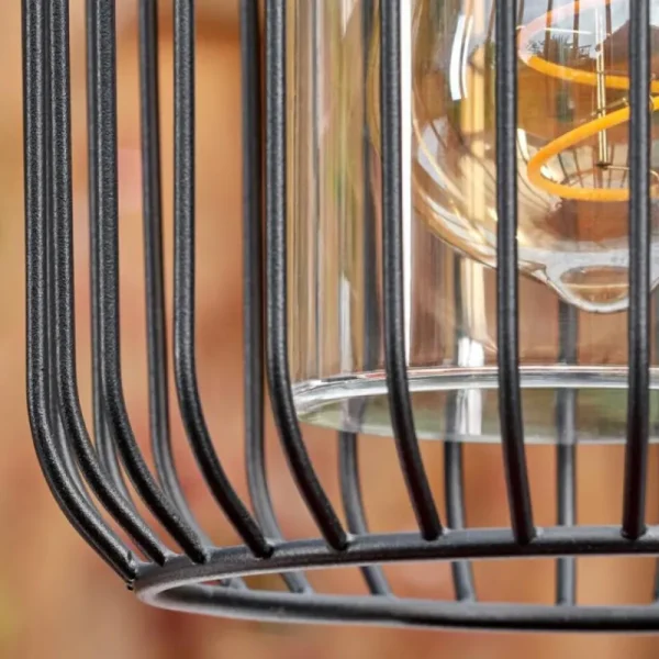 hofstein Lejonbacken Luminaire extérieur, Eclairage de chemin Noir, 1 lumière* Lampes Modernes