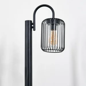 hofstein Lejonbacken Luminaire extérieur, Eclairage de chemin Noir, 1 lumière* Lampes Modernes