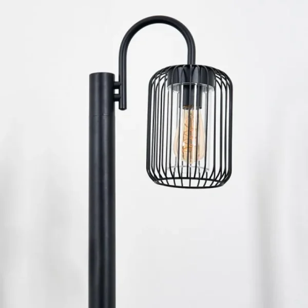 hofstein Lejonbacken Luminaire extérieur, Eclairage de chemin Noir, 1 lumière* Lampes Modernes