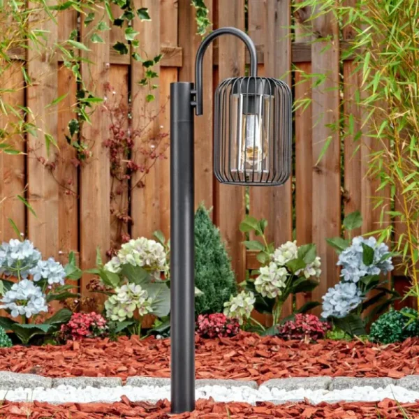 hofstein Lejonbacken Luminaire extérieur, Eclairage de chemin Noir, 1 lumière* Lampes Modernes