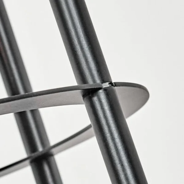 hofstein Limmingen Lampadaire Bois clair, Noir, 4 lumières* Lampes Modernes