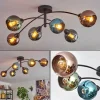 hofstein Linneryd Plafonnier, Boule lumineuse Noir, 6 lumières* Lampes En Verre