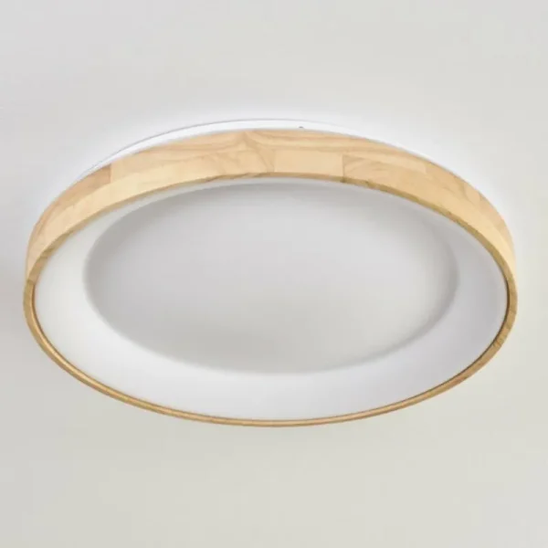 hofstein Lockeby Plafonnier LED Écru, Blanc, 1 lumière, Télécommandes* Lampes Modernes