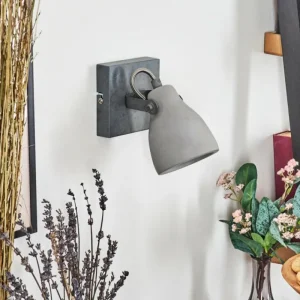 hofstein Lomma Applique murale, Spot mural Acier brossé, 1 lumière* Lampes Modernes