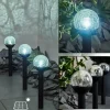 hofstein Lot de 3 lampes solaires Colognole LED Noir, 1 lumière* Lampes Modernes