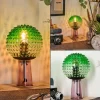 hofstein Maiorca Lampe à poser Lila, Noir, 1 lumière* Lampes En Verre