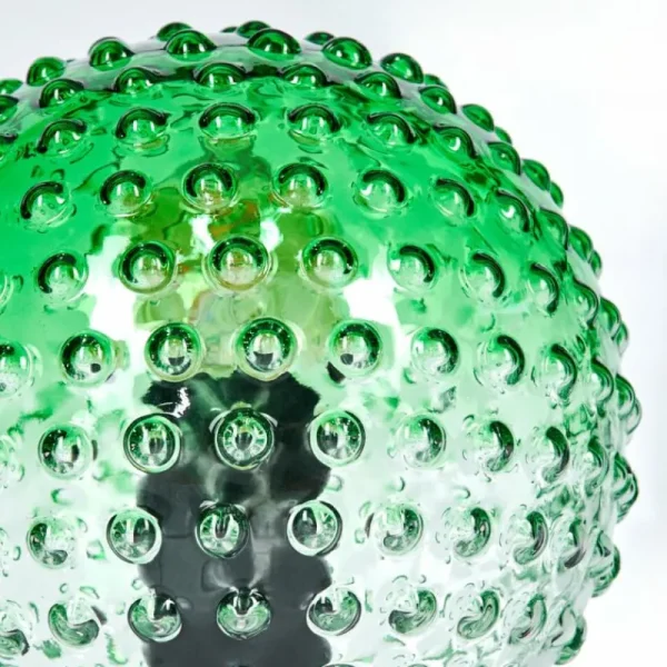 hofstein Maiorca Lampe à poser Lila, Noir, 1 lumière* Lampes En Verre