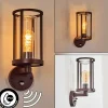 hofstein Martinha Lampe murale d´extérieur Rouille, 1 lumière, Détecteur de mouvement* Lampes Modernes