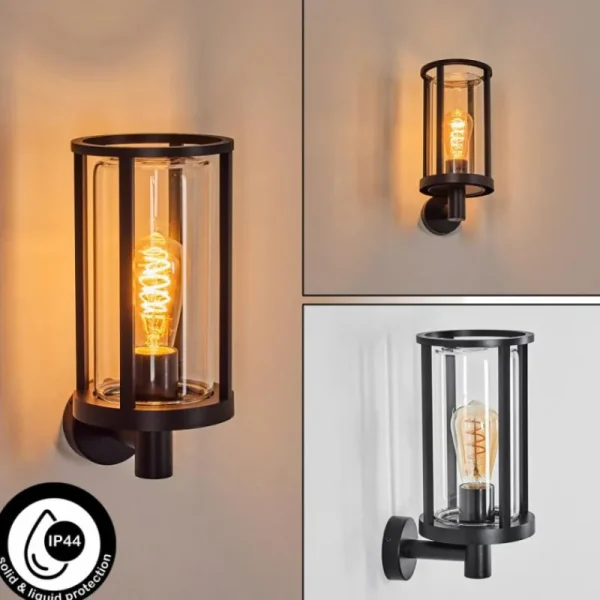 hofstein Martinha Lampe murale d´extérieur Noir, 1 lumière* Lampes Modernes