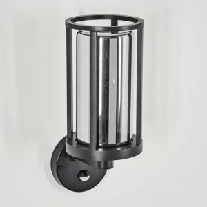 hofstein Martinha Lampe murale d´extérieur Noir, 1 lumière, Détecteur de mouvement* Lampes Modernes
