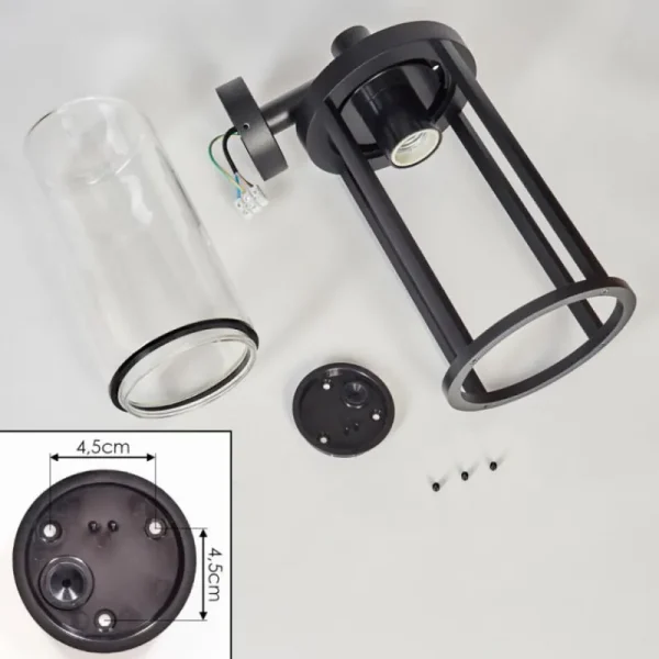 hofstein Martinha Lampe murale d´extérieur Noir, 1 lumière* Lampes Modernes