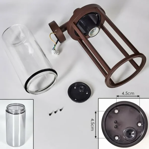 hofstein Martinha Lampe murale d´extérieur Rouille, 1 lumière* Lampes Modernes