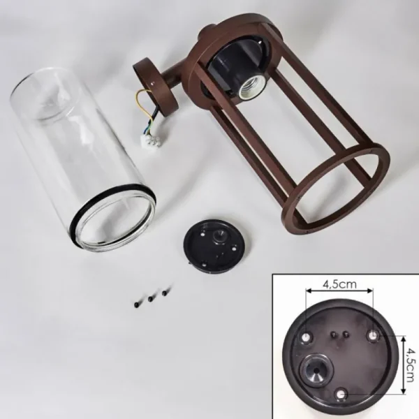 hofstein Martinha Lampe murale d´extérieur Rouille, 1 lumière* Lampes Modernes
