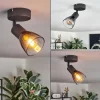 hofstein Medelim Plafonnier, Spot de plafond Noir, 1 lumière* Lampes Modernes