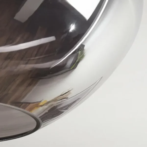hofstein Mertola Plafonnier, Boule lumineuse Fumé, 1 lumière* Lampes Modernes