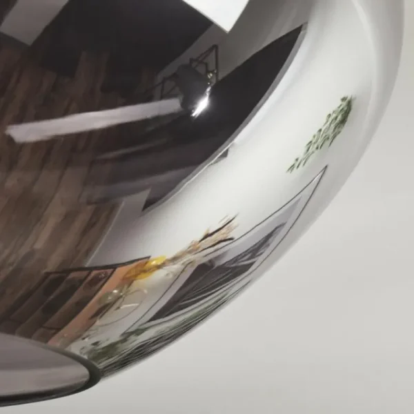 hofstein Mertola Plafonnier, Boule lumineuse Fumé, 1 lumière* Lampes Modernes