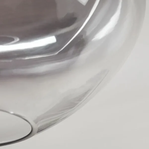 hofstein Mertola Plafonnier, Boule lumineuse Clair, Fumé, 1 lumière* Lampes Modernes