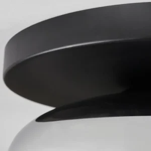 hofstein Mertola Plafonnier, Boule lumineuse Clair, Fumé, 1 lumière* Lampes Modernes