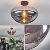 hofstein Mertola Plafonnier Fumé, 1 lumière* Lampes Modernes