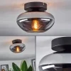 hofstein Mertola Plafonnier Fumé, 1 lumière* Lampes Modernes