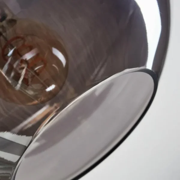 hofstein Mertola Plafonnier Fumé, 1 lumière* Lampes Modernes