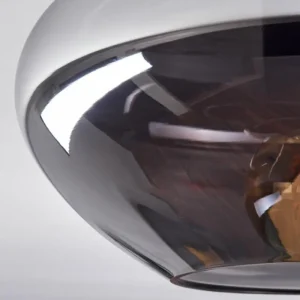 hofstein Mertola Plafonnier Fumé, 1 lumière* Lampes Modernes