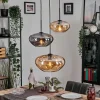 hofstein Mertola Suspension, Boule lumineuse Noir, 3 lumières* Lampes Modernes