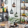 hofstein Mo Suspension Bleu, Vert, Cuivré, 3 lumières* Lampes Modernes