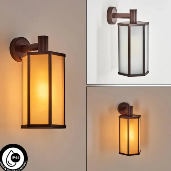 hofstein Monfanim Lampe murale d´extérieur Rouille, 1 lumière* Lampes Modernes
