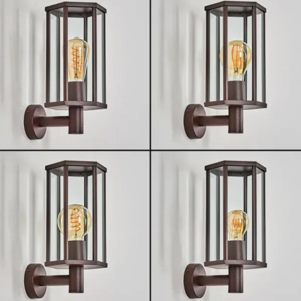 hofstein Monfanim Lampe murale d´extérieur Rouille, 1 lumière* Lampes Modernes