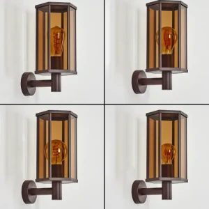 hofstein Monfanim Lampe murale d´extérieur Rouille, 1 lumière* Lampes Modernes