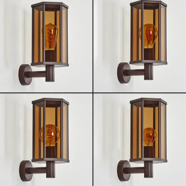 hofstein Monfanim Lampe murale d´extérieur Rouille, 1 lumière* Lampes Modernes