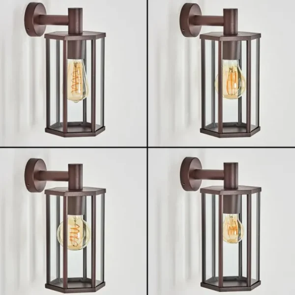 hofstein Monfanim Lampe murale d´extérieur Rouille, 1 lumière* Lampes Modernes