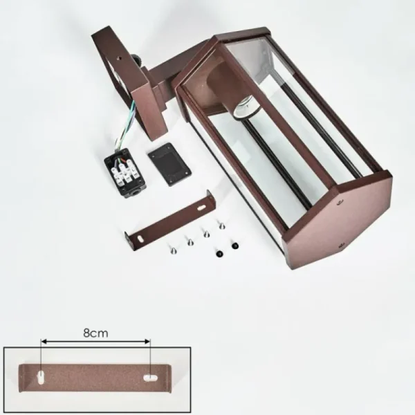 hofstein Monfanim Lampe murale d´extérieur Rouille, 1 lumière* Lampes Modernes
